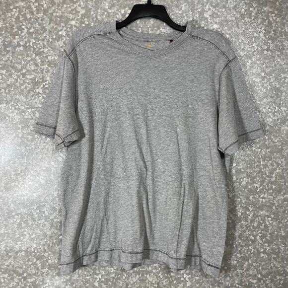 Tommy Bahama Men's Gray Relaxed Fit Casual T-Shirt - Size L/XL - Short Sleeves - Picture 1 of 7